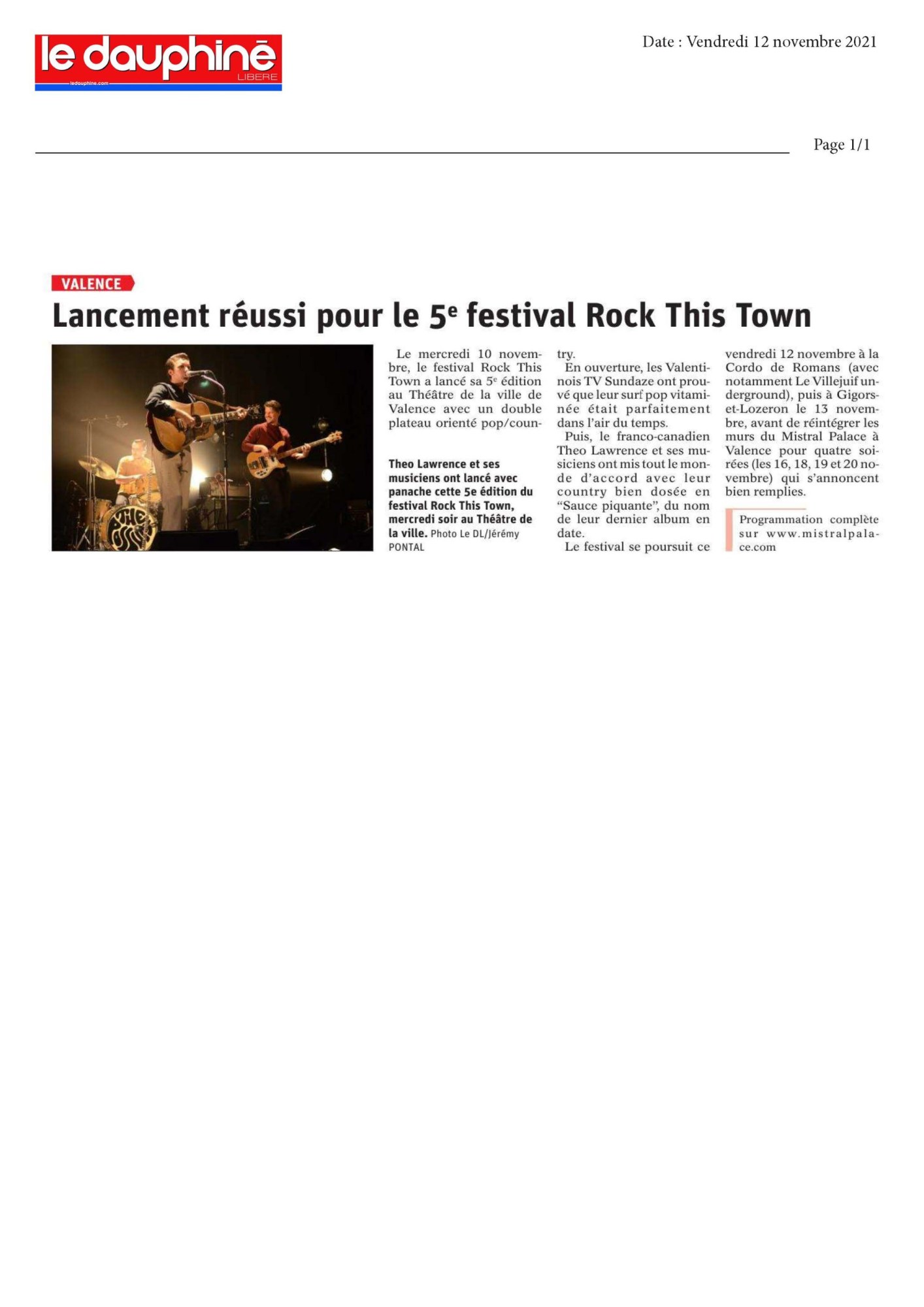 21 11 12 LDL_ Rock This Town #5_ Jour 1