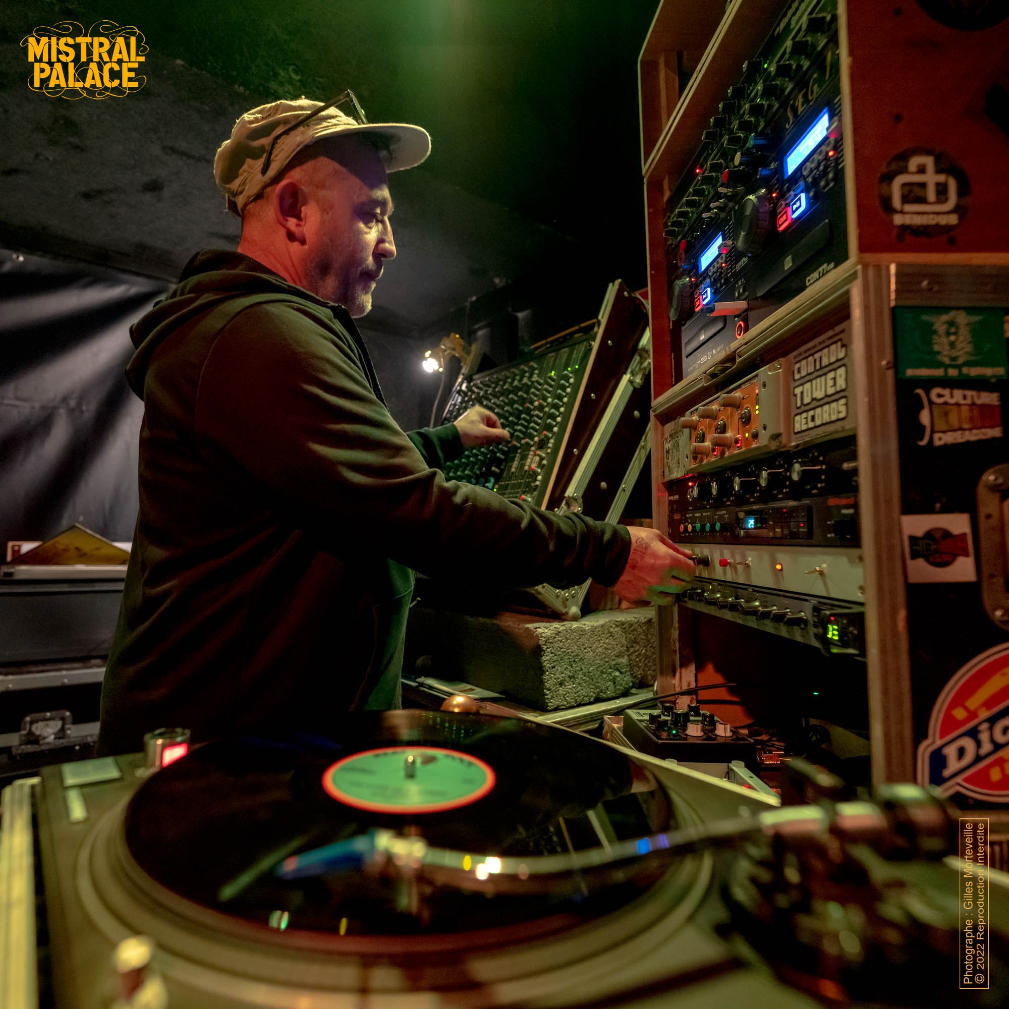 Jahsteph drom Dreadlyon Hi Fi - © Gilles Morteveille